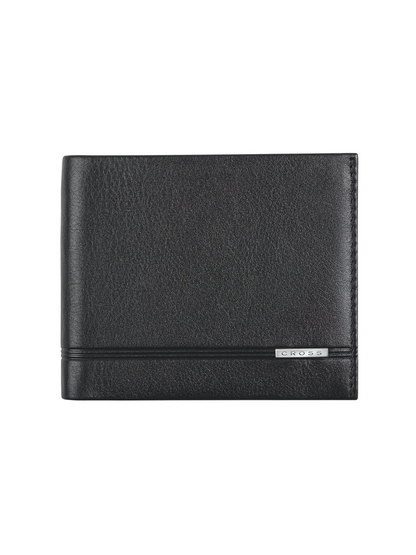 Bi-Fold Coin Wallet - Black