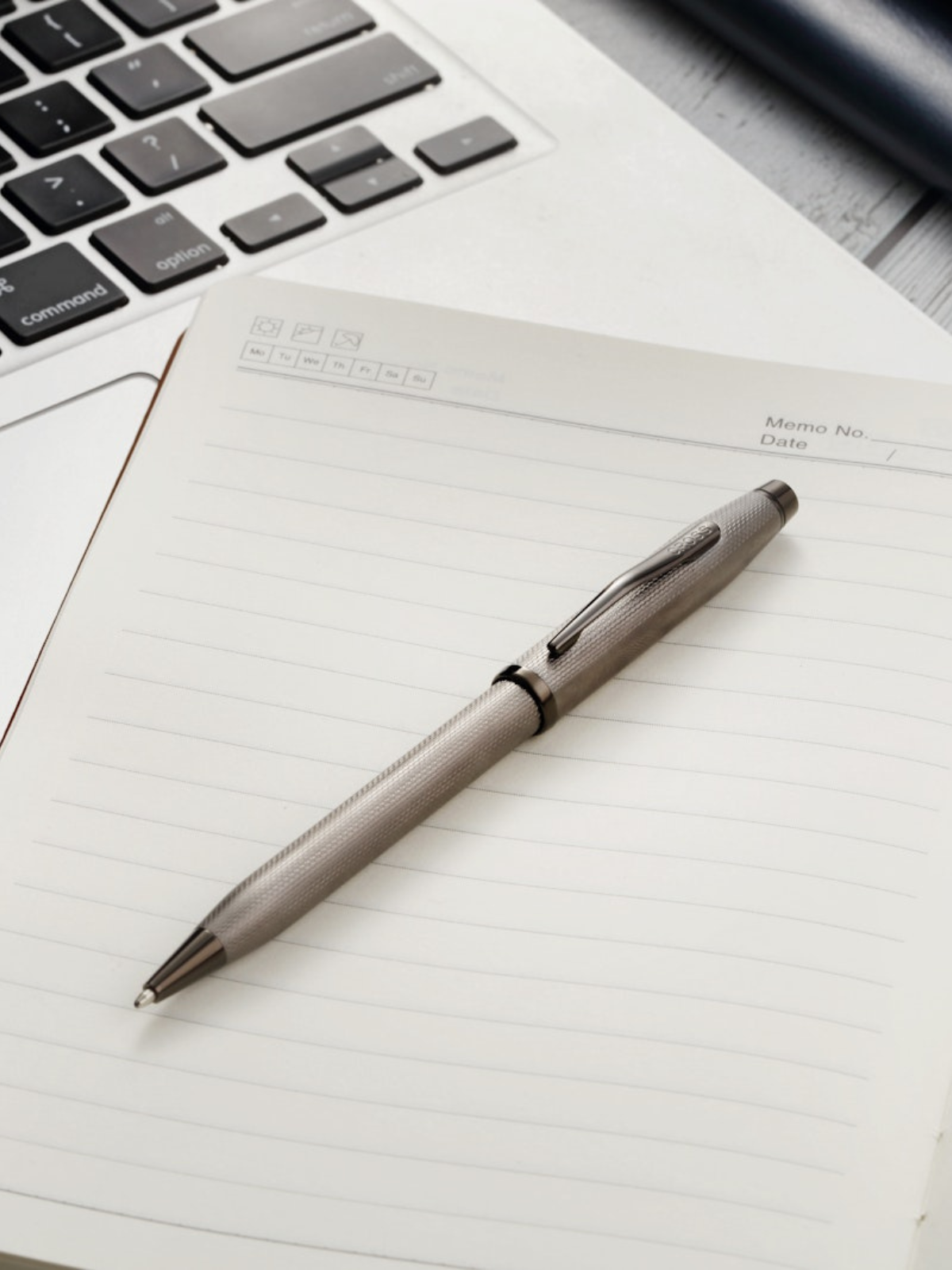 センチュリー® II ダイヤモンドパターン スレートグレー ボールペン