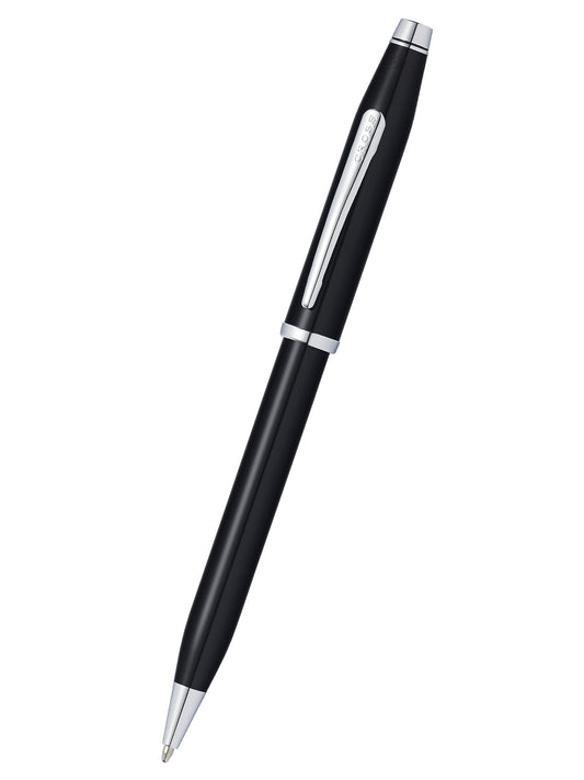 センチュリー® II ブラックラッカーポリッシュトクローム ボールペン