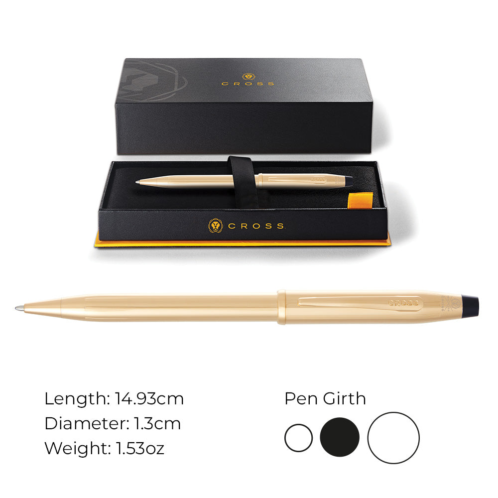 センチュリー® II 23金ゴールドプレート ボールペン