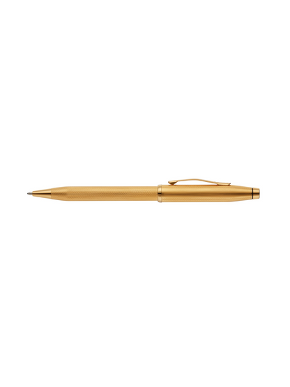 センチュリー® II ダイヤモンドパターン 23金ゴールドプレート ボールペン