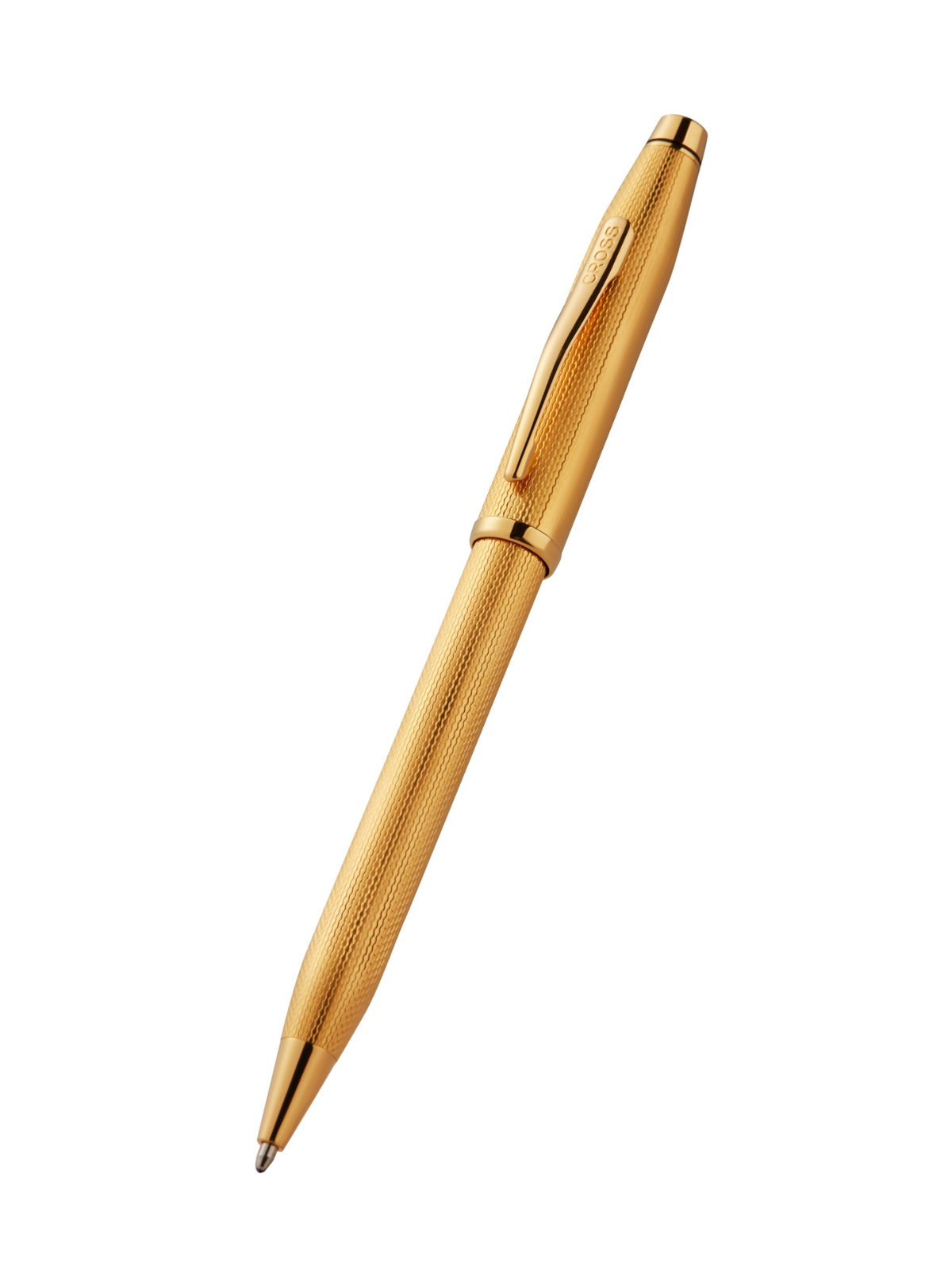 センチュリー® II ダイヤモンドパターン 23金ゴールドプレート ボールペン