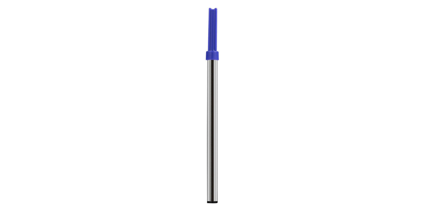 セレクチップローラーボール替芯 - ブルー - カード(ブリスタータイプ)-ジェルインク 0.5MM-F青